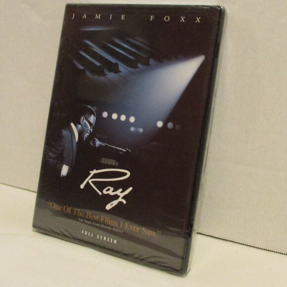 Ray Charles NEW Jamie Foxx Medium Black White Sealed DVD Disc Movie - Picture 1 of 4